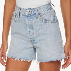 AGOLDE Dee Denim Jean Short in Jinx (Light Wash) - Size 25